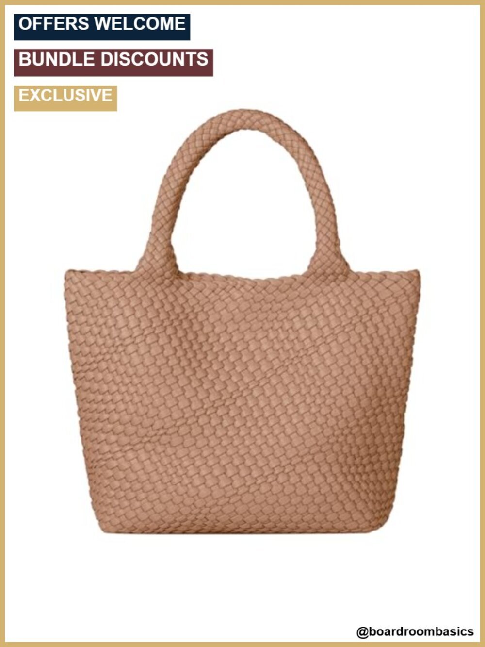 Slouchy Vegan Leather Woven Shoulder Tote Bag Large Lightweight Satchel